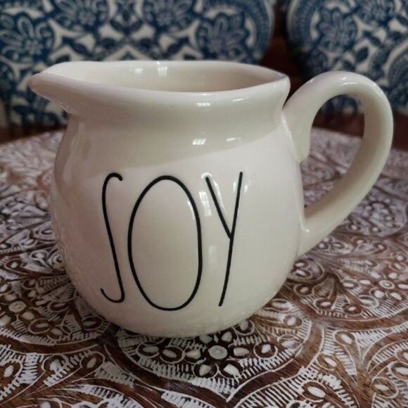 Rae Dunn Soy Milk Creamer Pitcher New - Picture 1 of 4